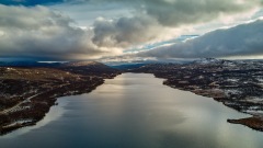 Herbst und erster Schnee im Jämtland