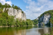 Radtour an der Donau - Donaudurchbruch bei Weltenburg