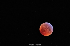 Mondfinsternis am 21.01.2019 Blutmond